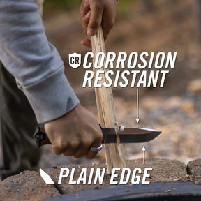 Gerber Strongarm MagnaCut coltello a lama fissa full tang in acciaio CPM MagnaCut con lama drop point e impugnatura testurizzata a diamante per sopravvivenza bushcraft e uso tattico outdoor