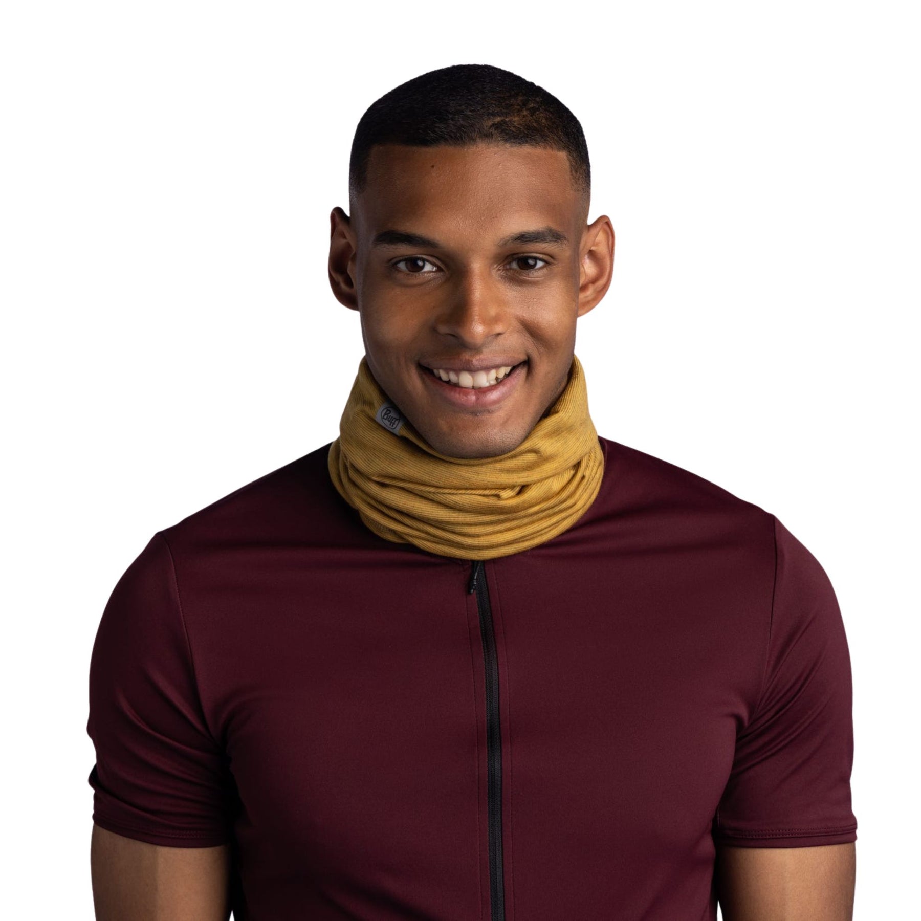 BUFF | MERINO LIGHTWEIGHT NECKWEAR - MULTISTRIPES MAIZE - Scaldacollo in lana merino