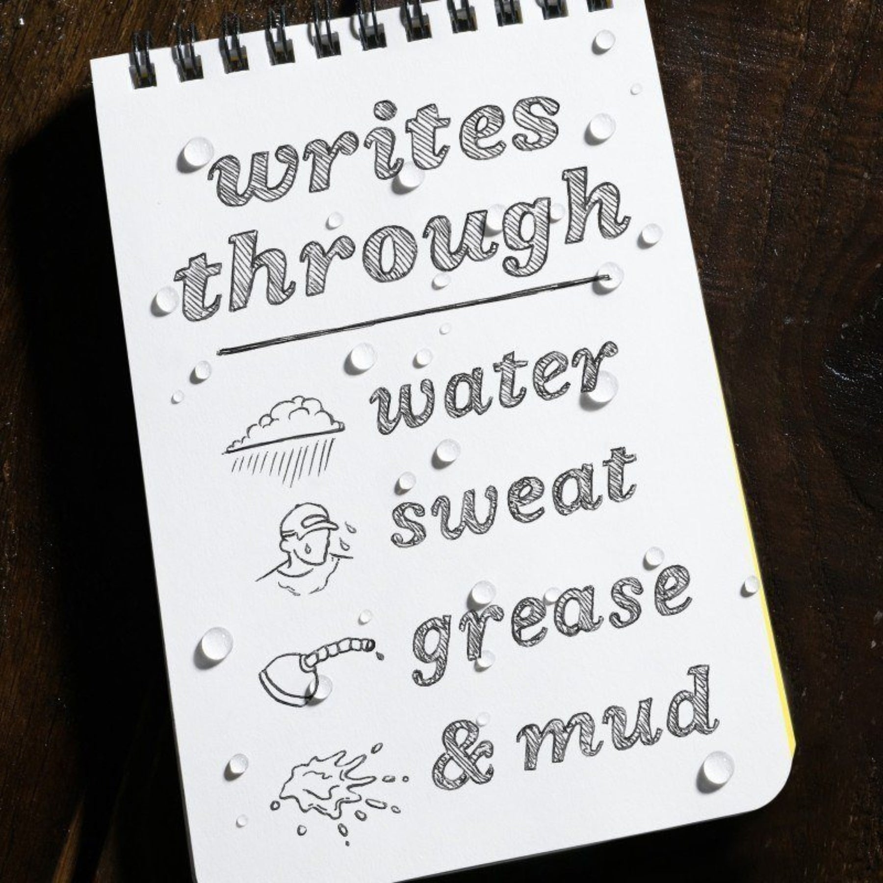 RITE IN THE RAIN | CLICK ACTION PEN OR11 - Penna pressurizzata - BackPacco - BP-RITR-OR11