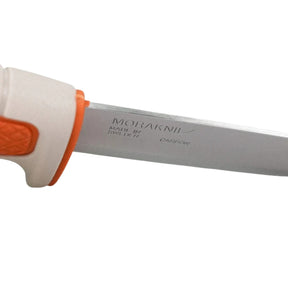 Morakniv Risberg coltello a lama fissa per outdoor e campeggio lama con affilatura scandi impugnatura ergonomica in polimero strutturato antiscivolo e foro per cordino ideale per escursionismo bushcraft e attività nella natura