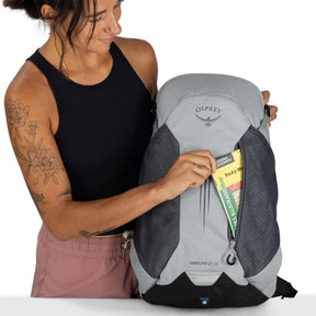 Osprey Hikelite LT 22 zaino da 22 litri ultraleggero per escursionismo e trekking con schienale ventilato tasche laterali in rete e spallacci ergonomici regolabili ideale per outdoor e camminate in montagna