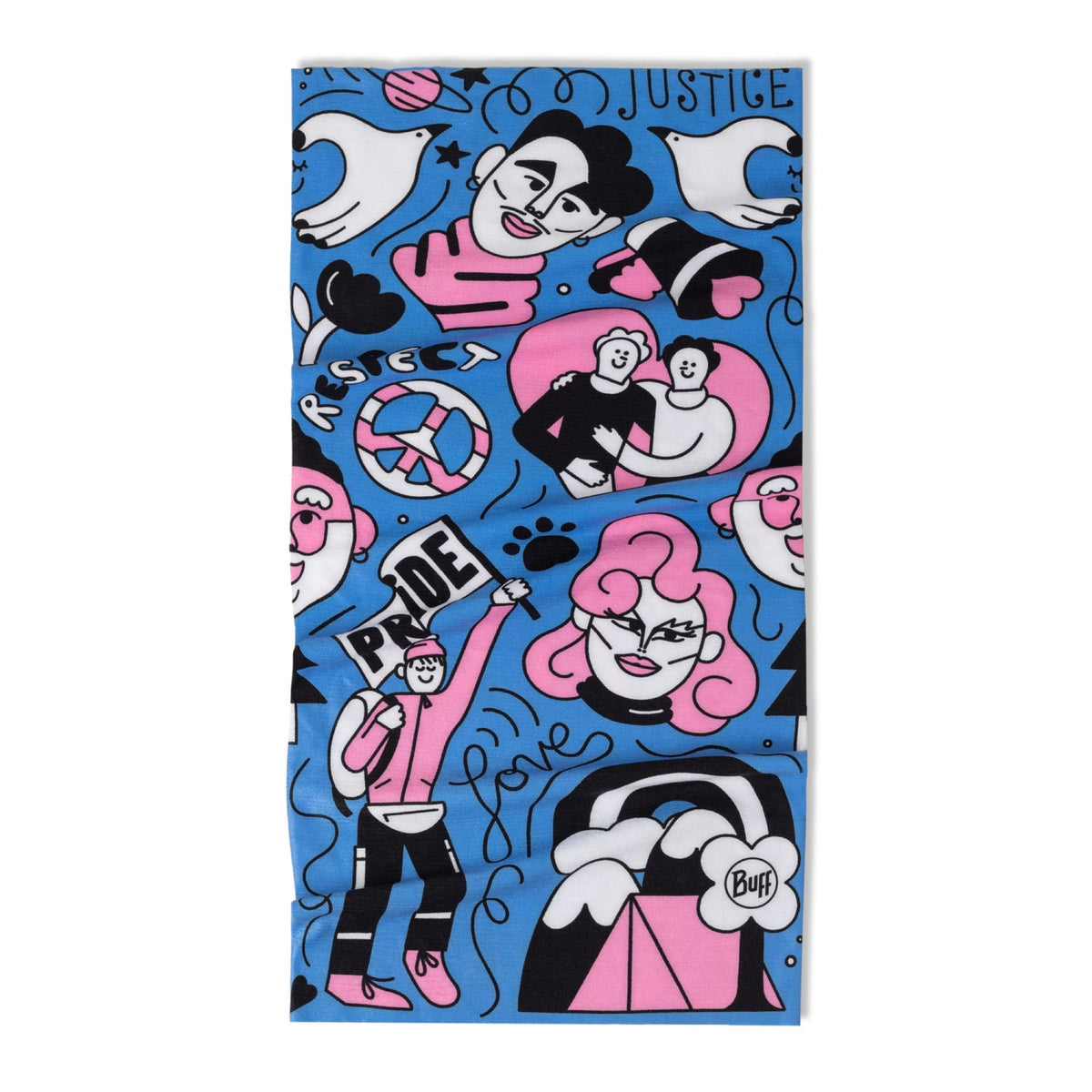 BUFF | COOLNET UV NECKWEAR - LOVE MULTI - Scaldacollo con protezione solare