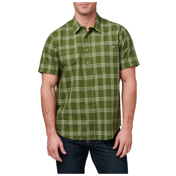 5.11 | WYATT SHORT SLEEVE PLAID SHIRT - Camicia a quadri