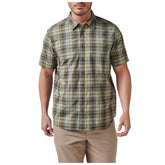 5.11 | WYATT SHORT SLEEVE PLAID SHIRT - Camicia a quadri - BackPacco - BP-5.11-71204-949-XS