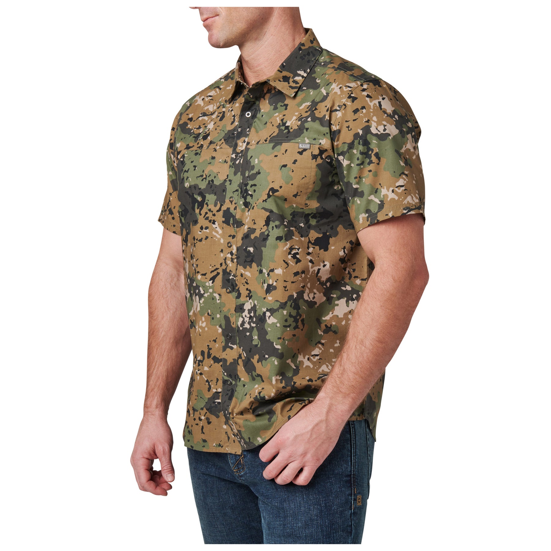 5.11 | WYATT CAMO SHORT SLEEVE SHIRT - Camicia mimetica