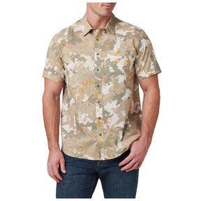 5.11 | WYATT CAMO SHORT SLEEVE SHIRT - Camicia mimetica