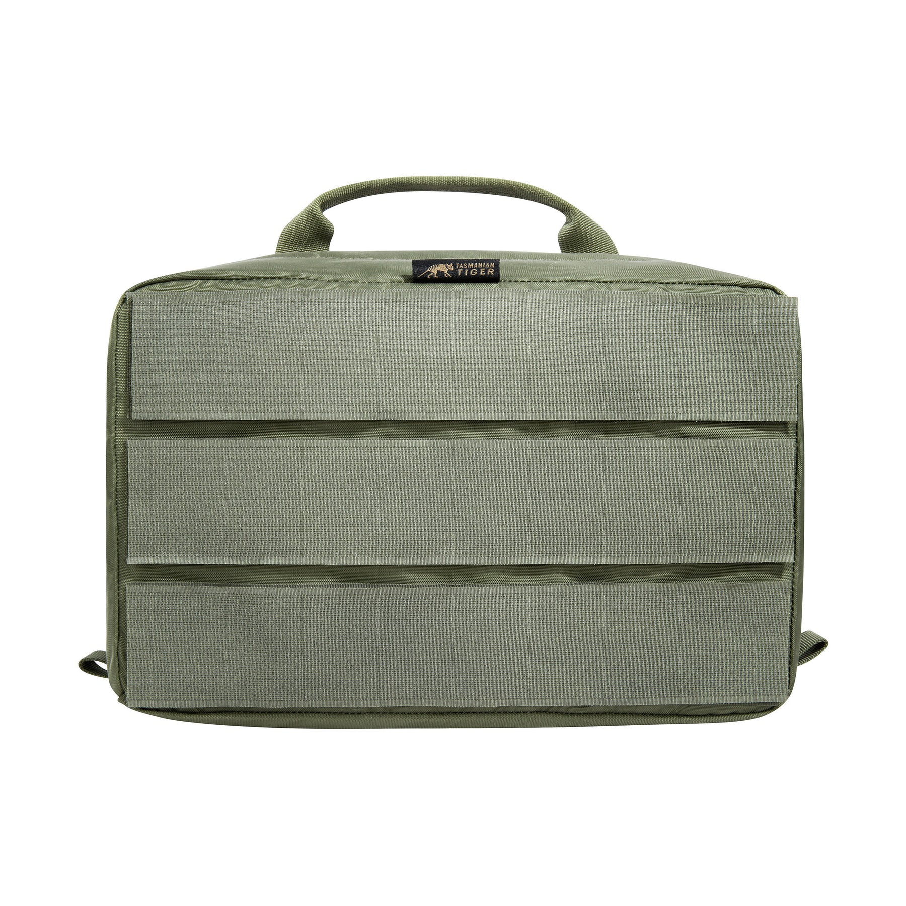 Borsa tattica TASMANIAN TIGER MULTIPURPOSE POUCH VL con maniglia superiore, con patch identificativa - ideale per organizzare attrezzatura militare, outdoor o EDC, su backpacco.it