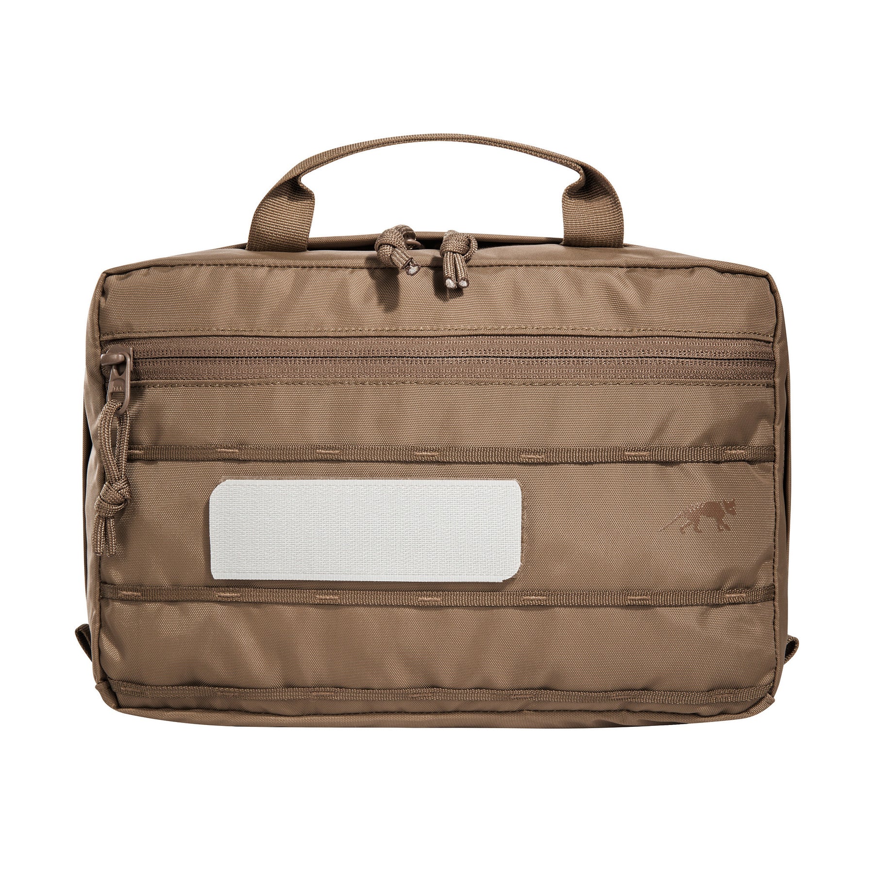 Borsa tattica TASMANIAN TIGER MULTIPURPOSE POUCH VL con maniglia superiore, con patch identificativa - ideale per organizzare attrezzatura militare, outdoor o EDC, su backpacco.it