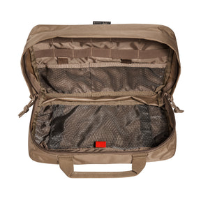 Borsa tattica TASMANIAN TIGER MULTIPURPOSE POUCH VL con maniglia superiore, con patch identificativa - ideale per organizzare attrezzatura militare, outdoor o EDC, su backpacco.it