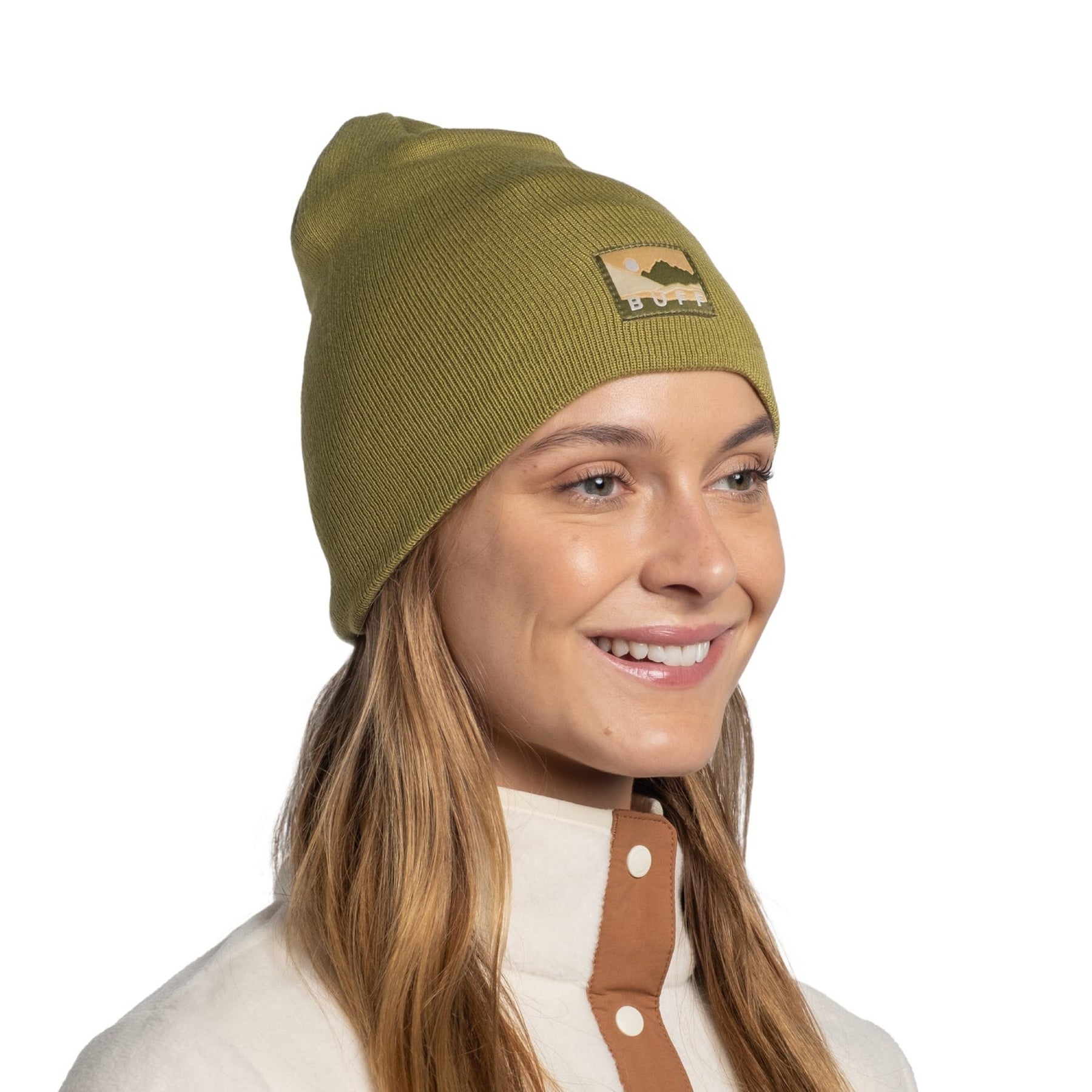 BUFF | KNITTED BEANIE - LILON LONG MOSS - Berretto invernale