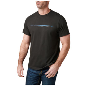 5.11 | THIN BLUE LINE MINIMALIST TEE - T-Shirt - BackPacco - BP-5.11-76251-019-S