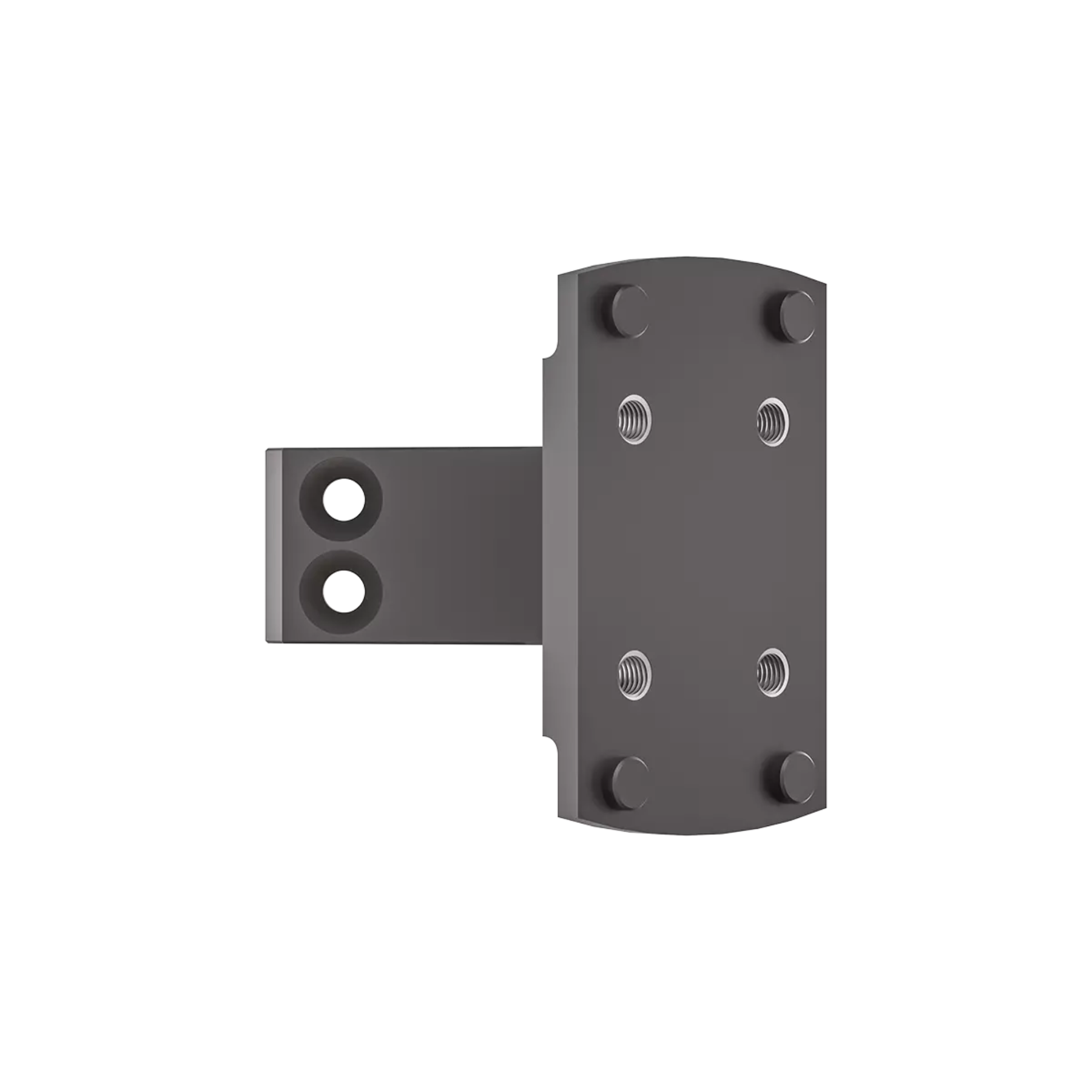 Vector Optics Red Dot Sight Offset Mount MAG: Supporto tattico offset a 45 gradi per mirini a punto rosso. Realizzato in lega di alluminio aeronautico con finitura opaca, permette il montaggio rapido di un'ottica secondaria su slitta Cantilever. Design robusto e leggero per una transizione immediata tra ottiche.