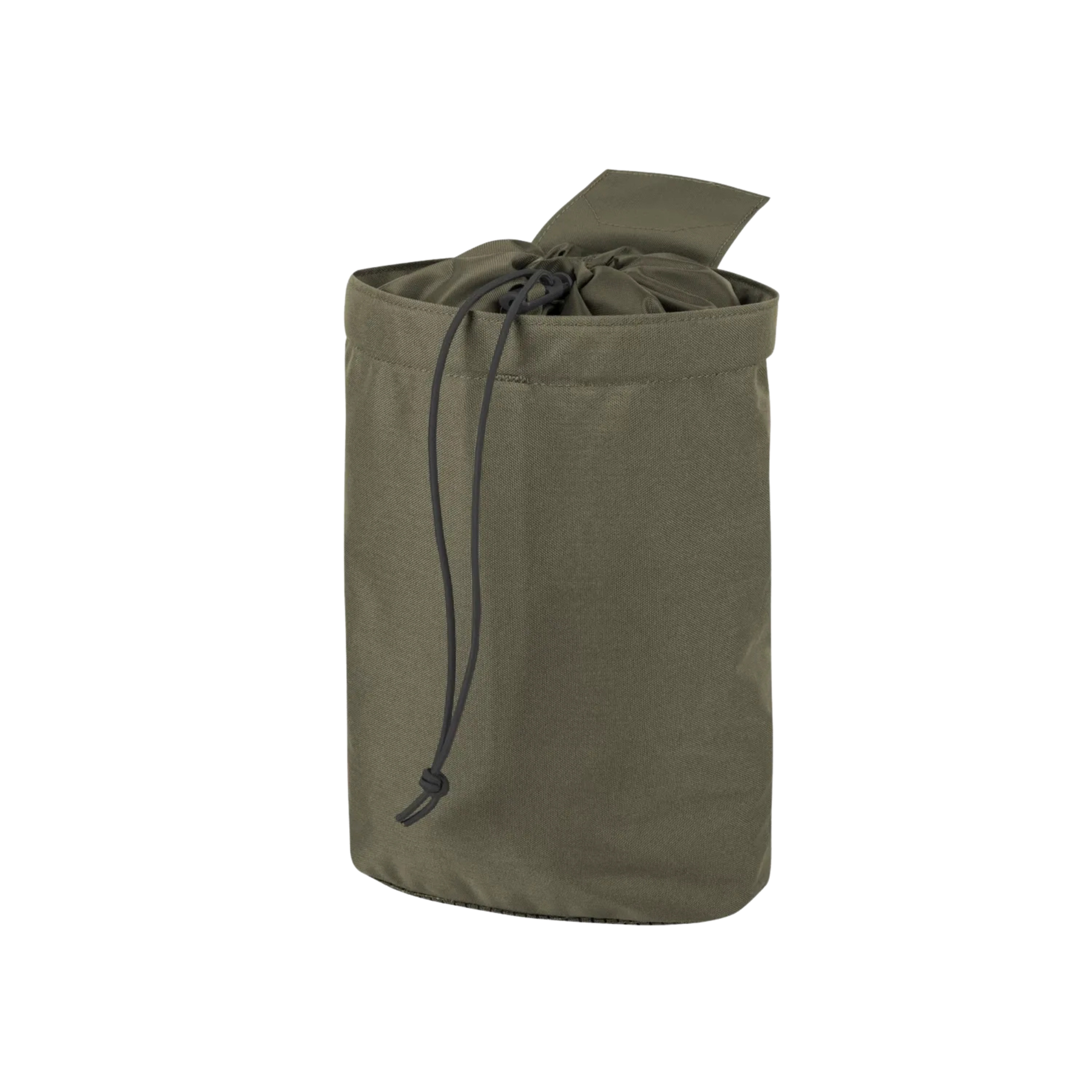 DIRECT ACTION Dump Pouch Large Tasca porta caricatori esausti o multiuso ripiegabile in Cordura® 500D e laminato brevettato. Sistema di fissaggio modulare MOLLE/PALS con chiusura superiore a coulisse, ideale per forze dell'ordine e impiego tattico.