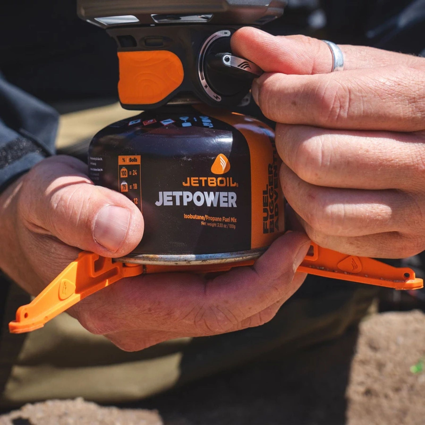 JETBOIL | FUEL CAN STABILIZER 2.0 - Treppiede stabilizzatore per bombole - BackPacco - BP-JETBOIL-FCS2