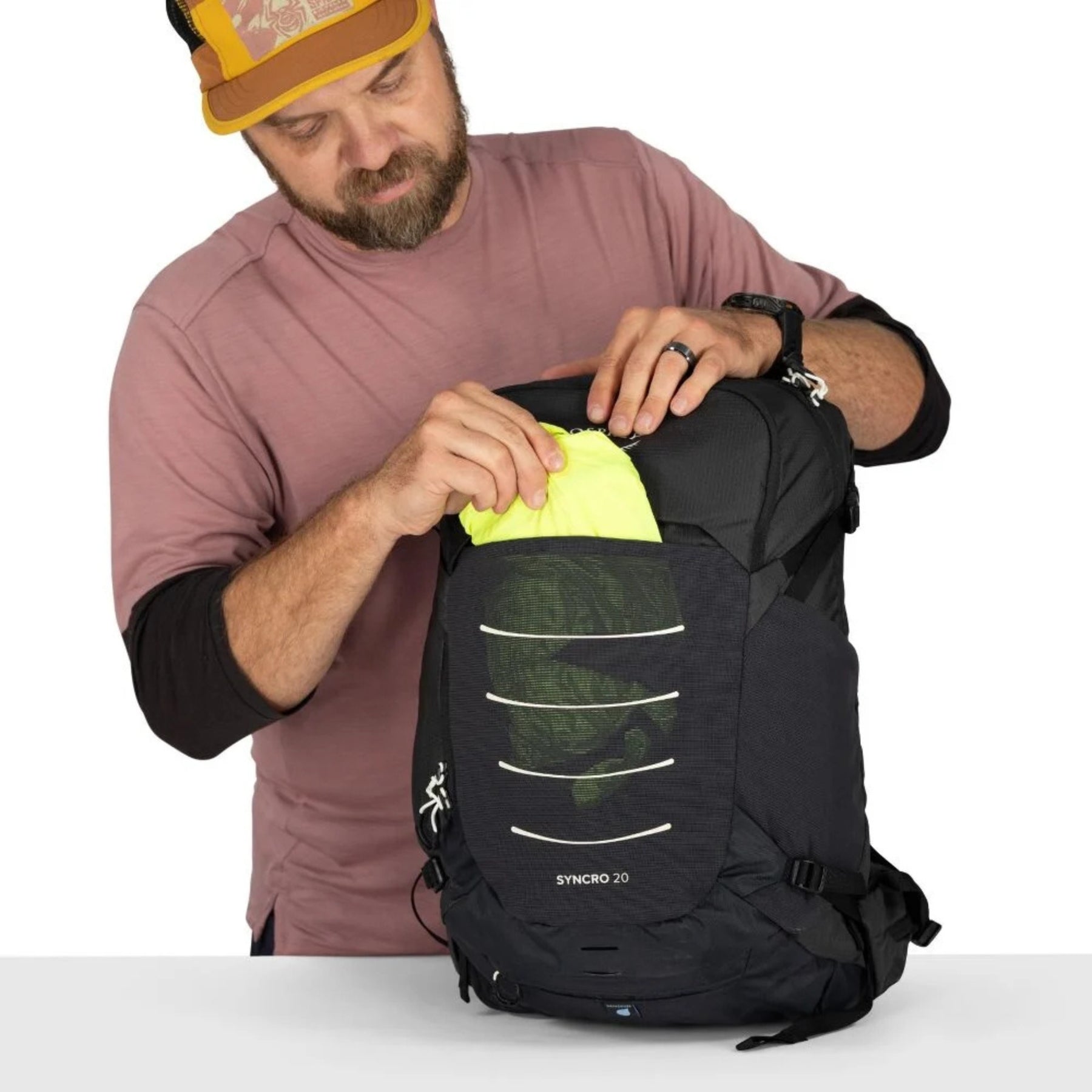 Osprey Syncro 20 Bike Pack zaino da 20 L con schienale ventilato e dettagli riflettenti per ciclismo e outdoor