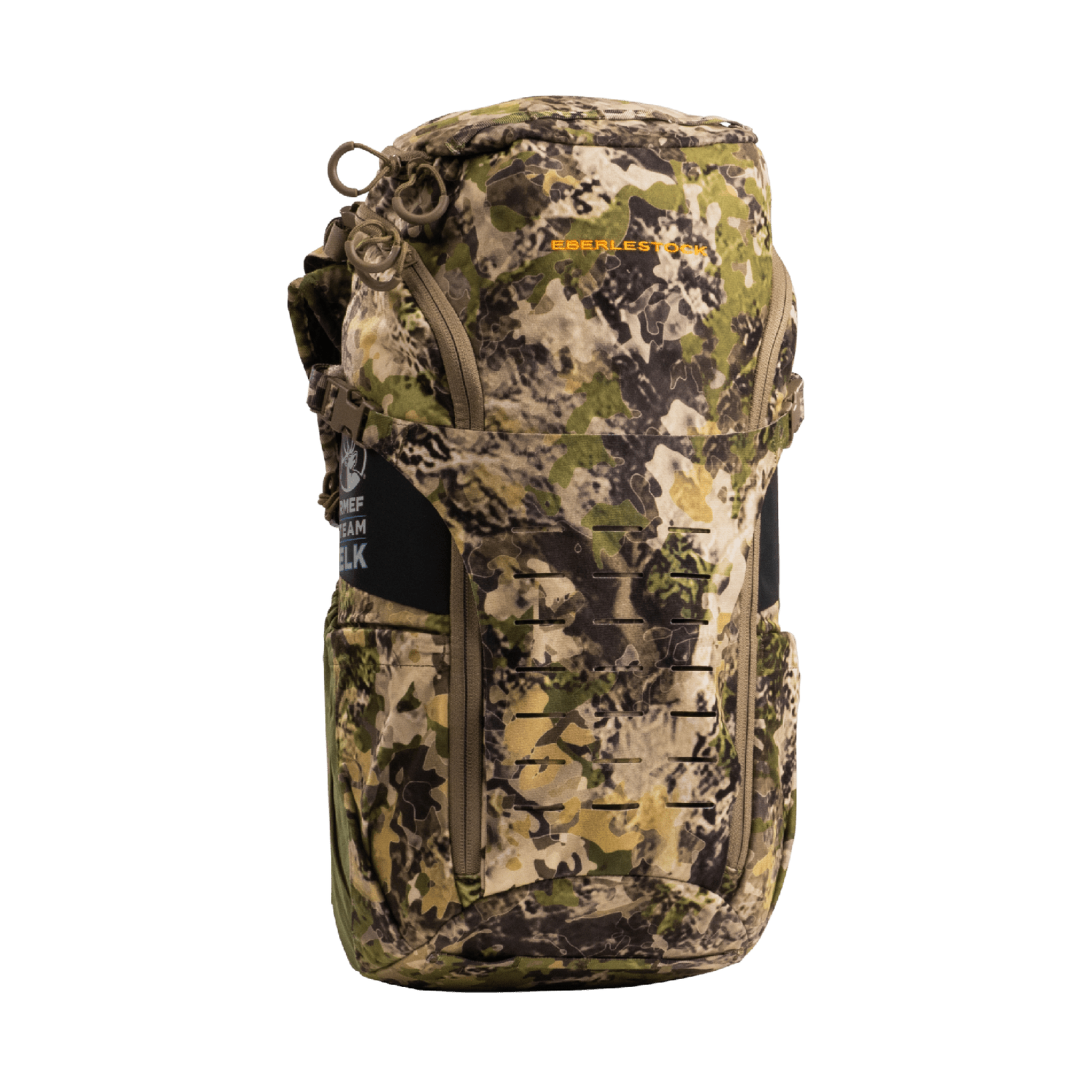 Zaino tattico compatto Eberlestock Bandit Pack da 13.68 litri, con cinghie di compressione laterali, pannello frontale con taglio laser per sistema MOLLE/PALS e velcro per patch