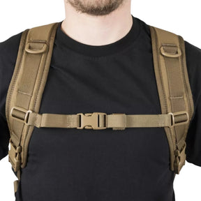 Helikon-Tex EDC Lite Backpack zaino leggero da 21 litri in nylon con cordino elastico frontale pannello a strappo tasche laterali in rete e spallacci anatomici ideale per uso quotidiano escursioni e outdoor
