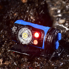 WUBEN H3 Torcia frontale da 120 lumen con fascia elastica regolabile e ottica a LED per outdoor
