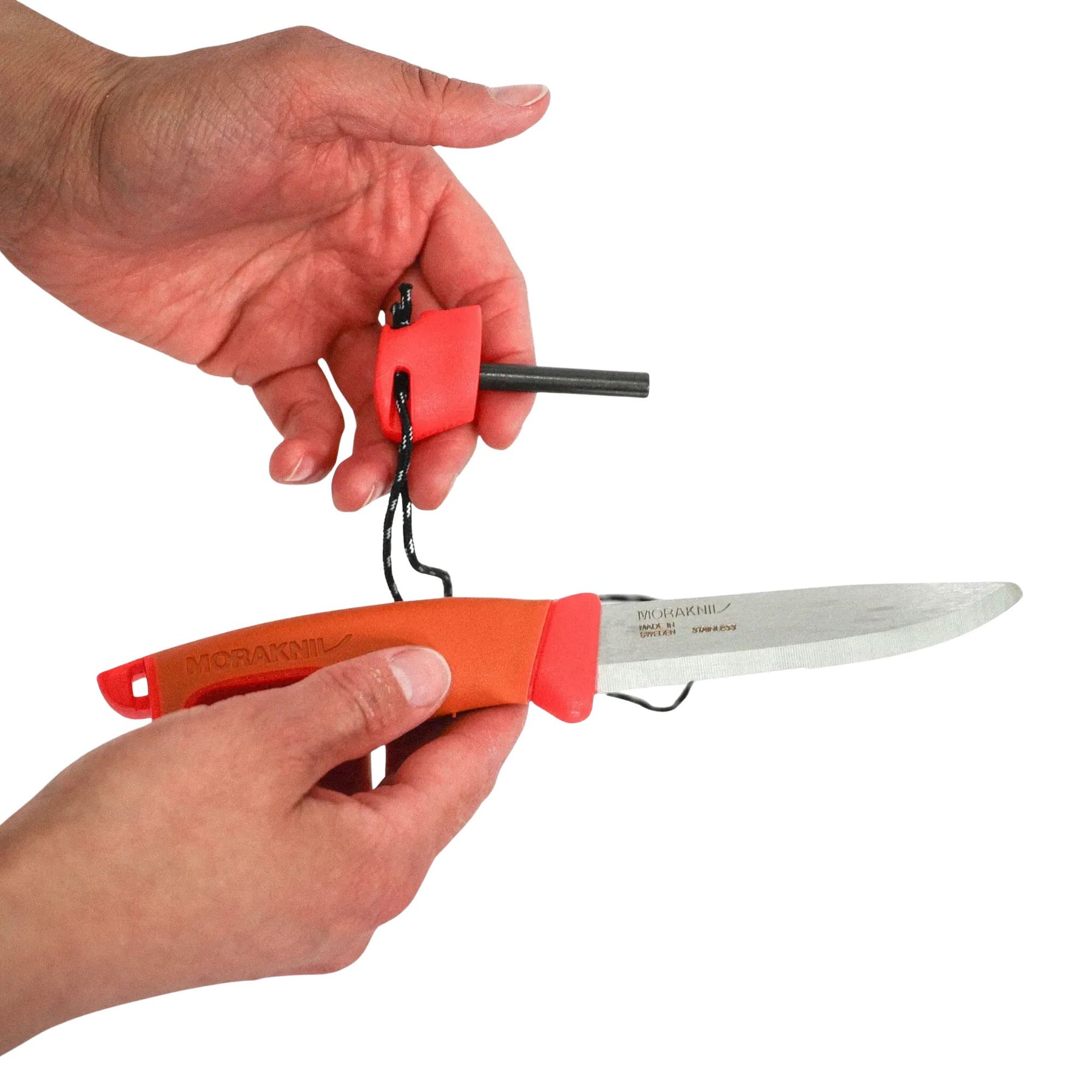 MORAKNIV | COMPANION SPARK EMERGENCY (S) - Coltello a lama fissa con acciarino integrato - BackPacco - BP-MORA-14478