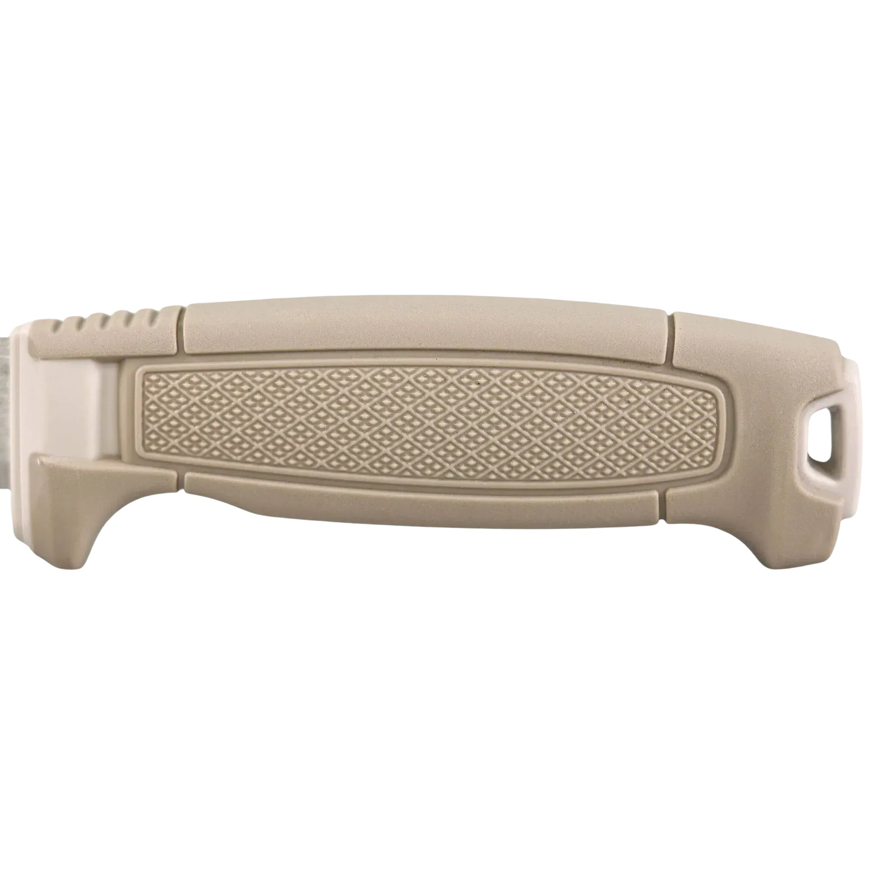 Morakniv Amberg Compact coltello a lama fissa compatto con profilo Scandi combinato, impugnatura ergonomica testurizzata ad alto grip con guardia salvadita e foro per cordino, ideale per outdoor, bushcraft ed escursionismo.