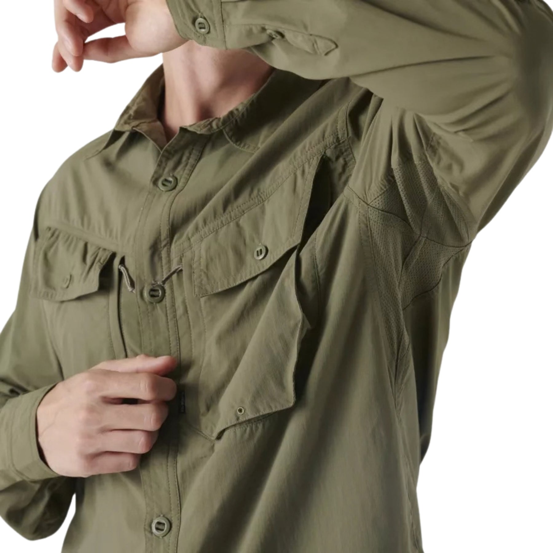 HELIKON-TEX | CANOPY JUNGLE SHIRT - Camicia tecnica UPF50 - BackPacco - BP-HELIKON-KO-CJS-NL-02-B02