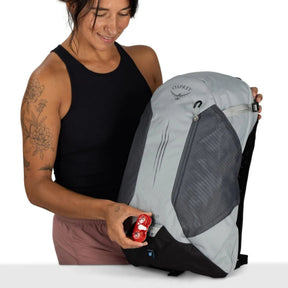 Osprey Hikelite LT 22 zaino da 22 litri ultraleggero per escursionismo e trekking con schienale ventilato tasche laterali in rete e spallacci ergonomici regolabili ideale per outdoor e camminate in montagna