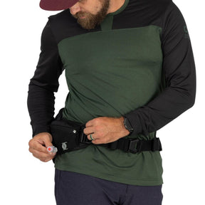 OSPREY RAPTOR 4 marsupio da ciclismo 4 litri con sistema di idratazione integrato scomparti con cerniera e tasche portaoggetti ideale per escursioni in mountain bike e ciclismo
