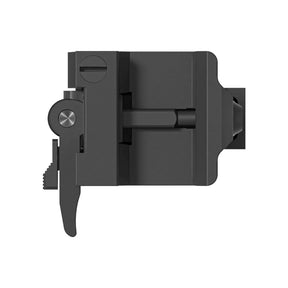 Vector Optics 30 mm Flip to Side Quick Release Picatinny Mount Ring anello di montaggio tattico da 30 mm per magnifier e ottiche, dotato di sistema a sgancio rapido e meccanismo di ribaltamento laterale per slitte Picatinny. 