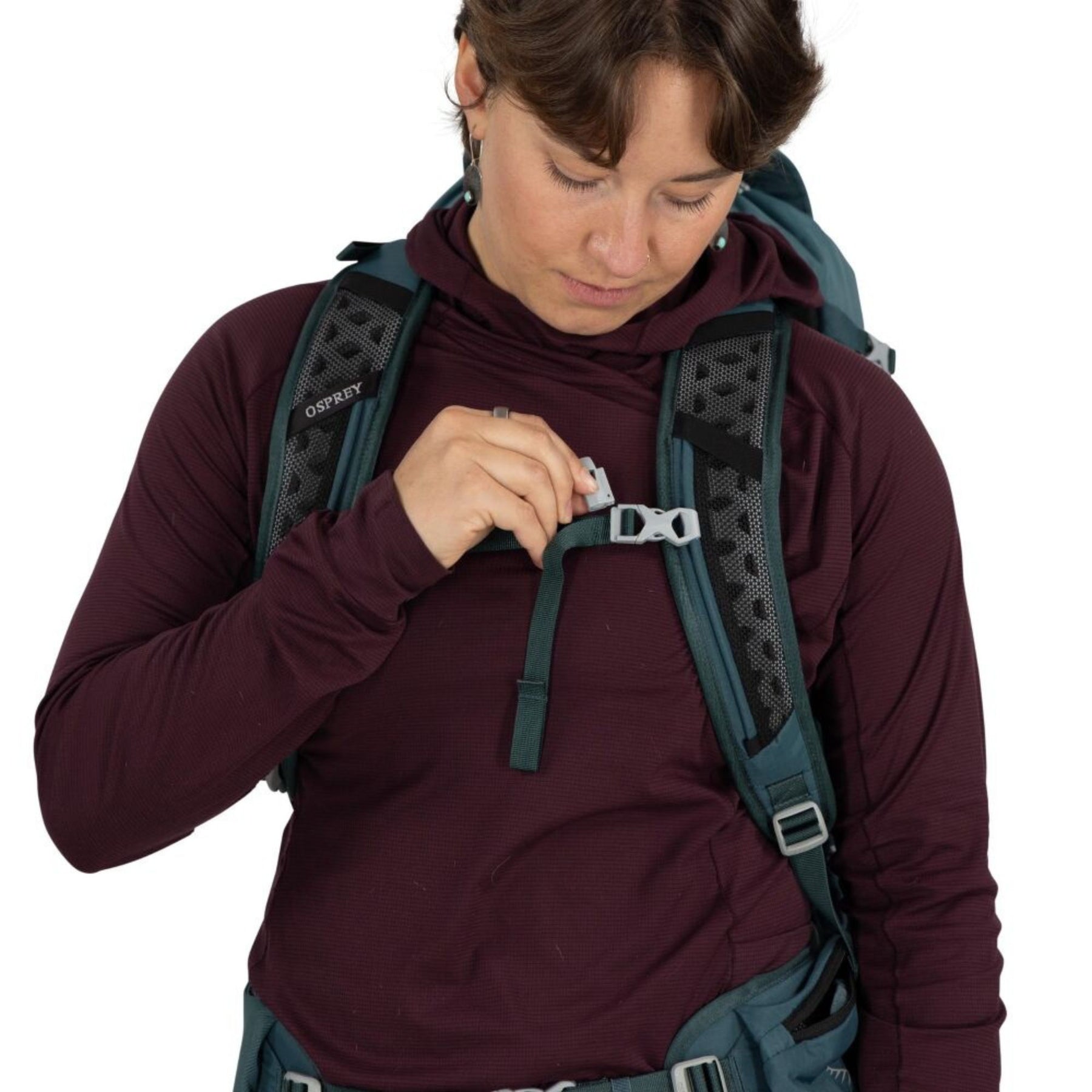 Osprey Sportlite 30 zaino da escursionismo e trekking da 30 L con caricamento dall'alto, tasca frontale elasticizzata, spallacci anatomici traspiranti e cintura lombare imbottita con tasca con zip. Collezione 2026.