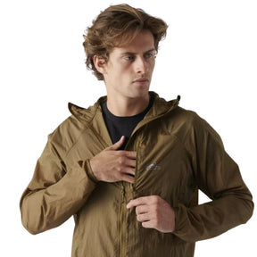 Giacca a vento Helikon-Tex Tramontane in Windpack Nylon, colore Coyote, ultraleggera, antivento e comprimibile