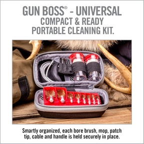 REAL AVID | GUN BOSS UNIVERSAL TACTICAL CLEANING KIT - Kit di pulizia universale