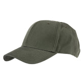 Cappello tattico 5.11 Taclite Uniform Cap, ripstop, stile baseball a sei pannelli, disponibile nei colori verde, nero e beige, ideale per uniformi, uso outdoor e tattico