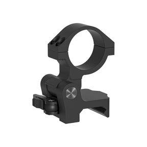 Vector Optics 30 mm Flip to Side Quick Release Picatinny Mount Ring anello di montaggio tattico da 30 mm per magnifier e ottiche, dotato di sistema a sgancio rapido e meccanismo di ribaltamento laterale per slitte Picatinny. 