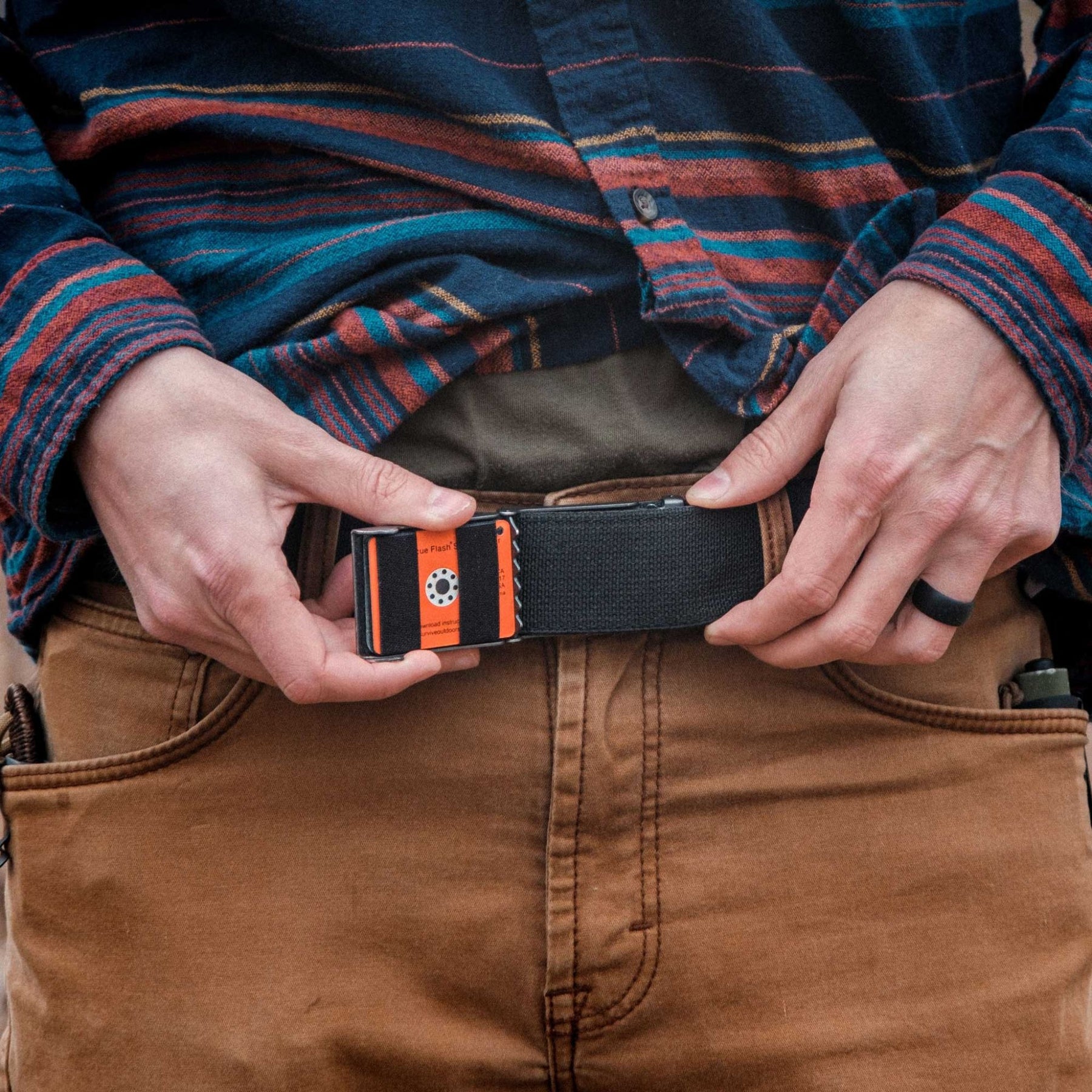 WAZOO | CACHE BELT - Cintura con porto occulto - BackPacco - BP-WAZOO-BLT-MD-BK-TG