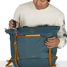 Osprey Daylite Large Tote Pack zaino e borsa da 26 litri con manici superiori spallacci integrati e cinghie frontali per uso quotidiano e outdoor