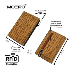 MOERO | PRO ZIP SARDINIAN CORK - Portafoglio