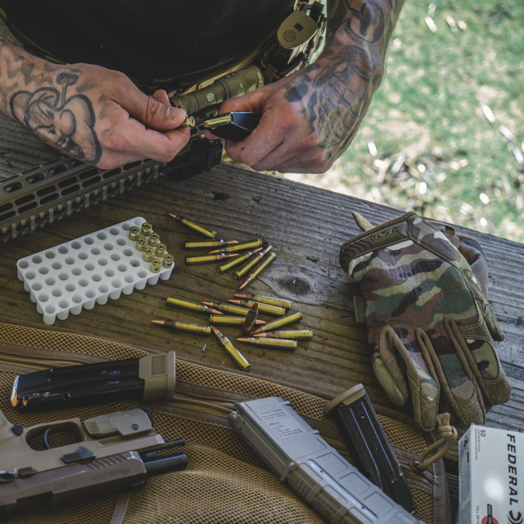 MECHANIX | THE ORIGINAL OD MULTICAM - Guanti tattici