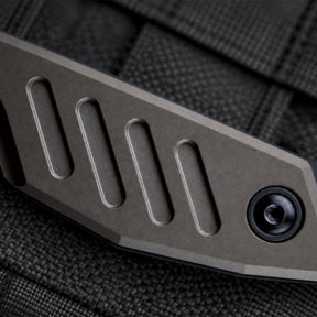Extrema Ratio BFK Micro coltello a lama fissa compatto con profilo tanto modificato, impugnatura ergonomica sagomata e foro passante per cordino ideale per everyday carry tattico
