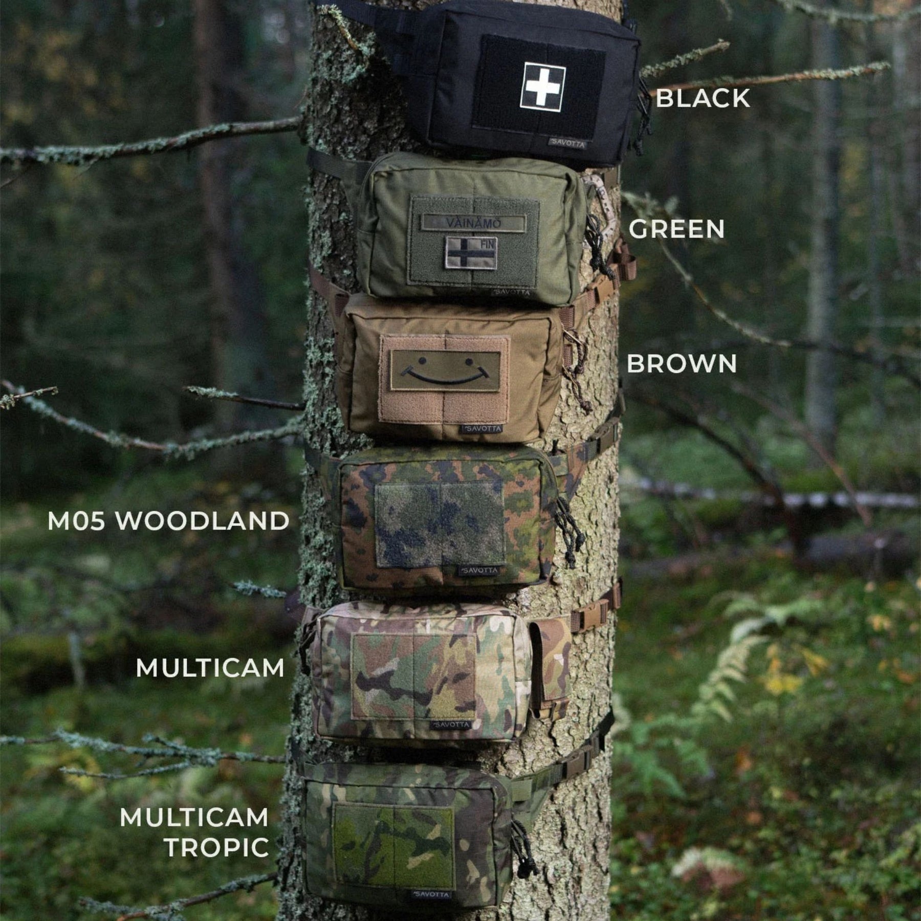 SAVOTTA | SUUR - KUKKARO HIP PACK - Marsupio da 2.6 L - BackPacco - 