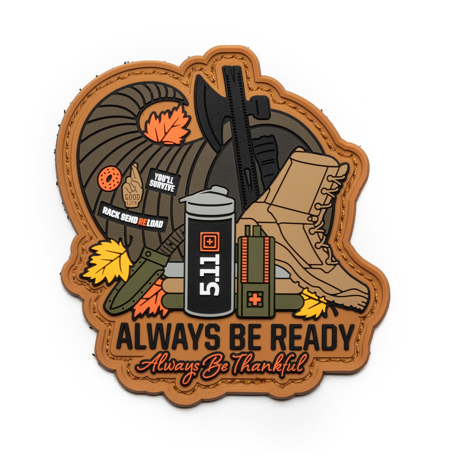 PATCH VELCRO 5.11 PVC- ALWAYS BE THANKFUL