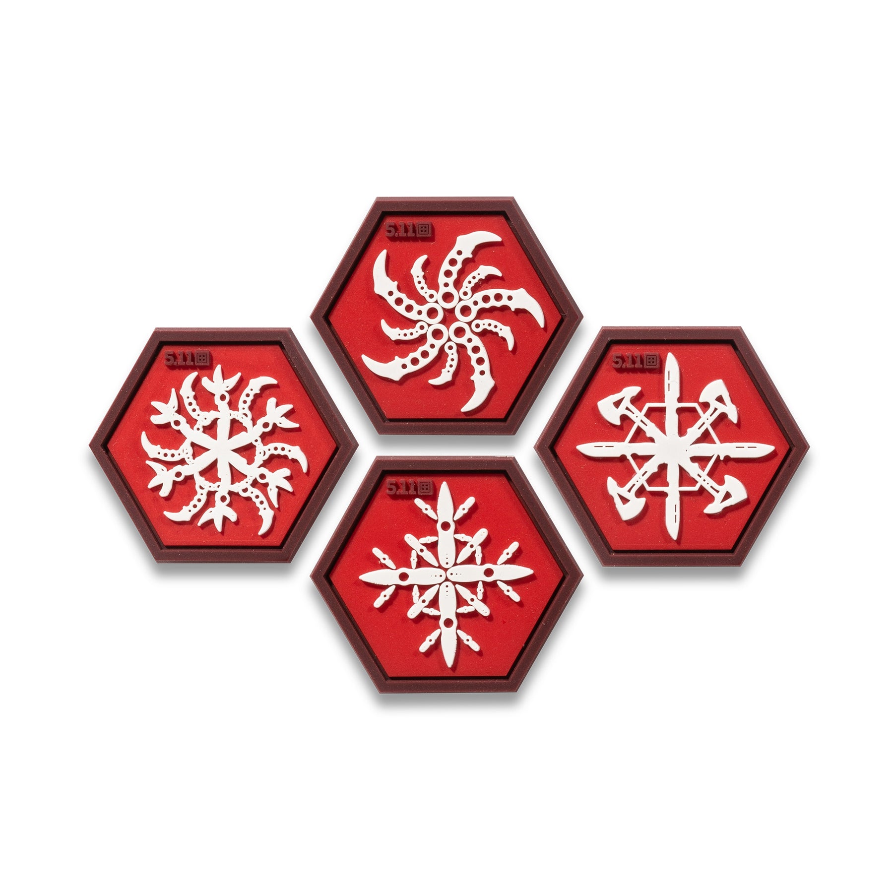 5.11 | SNOWFLAKE NINJA STARS - Patch in PVC