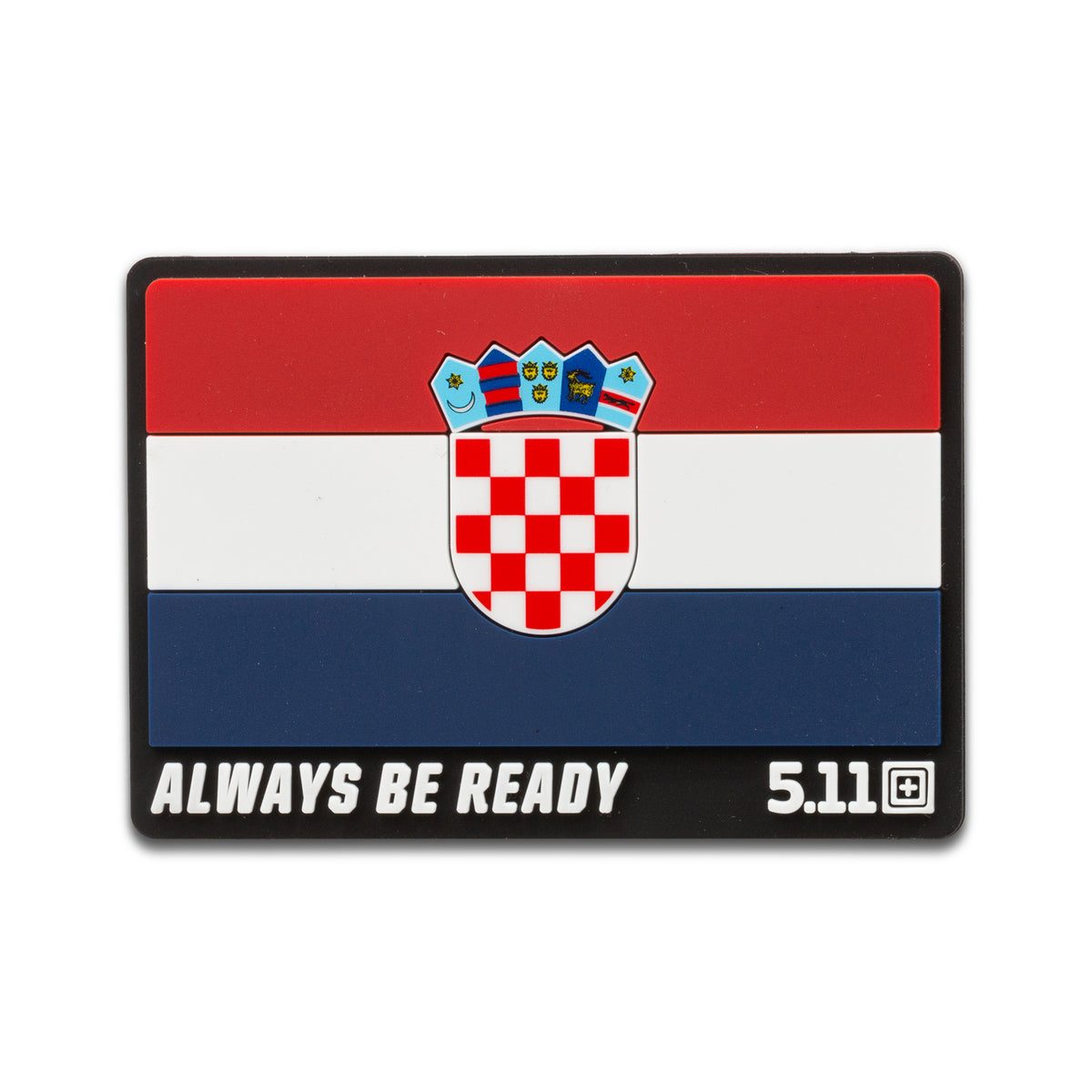 5.11 | CROATIA - Patch in PVC - BackPacco - BP-5.11-92199CA-999