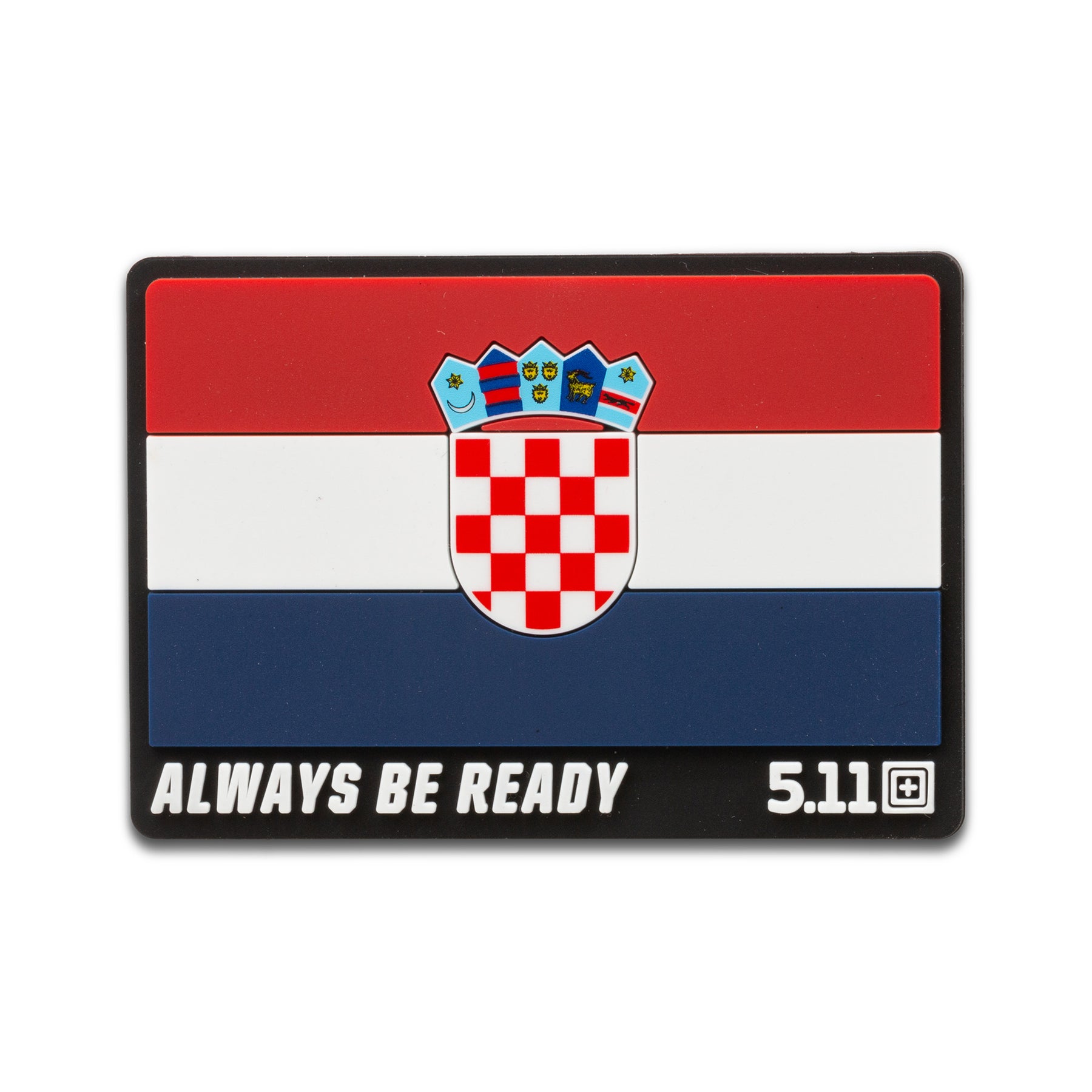 5.11 | CROATIA - Patch in PVC - BackPacco - BP-5.11-92199CA-999