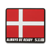 5.11 | DENMARK - Patch in PVC - BackPacco - BP-5.11-92199DK-999
