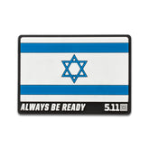 5.11 | ISRAEL - Patch in PVC - BackPacco - BP-5.11-92199IL-999