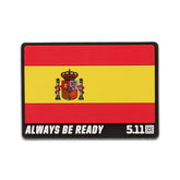 5.11 | SPAIN - Patch in PVC - BackPacco - BP-5.11-92199SP-999