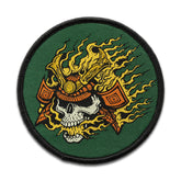 PATCH VELCRO 5.11 RICAMATA - FLAMING SKULL