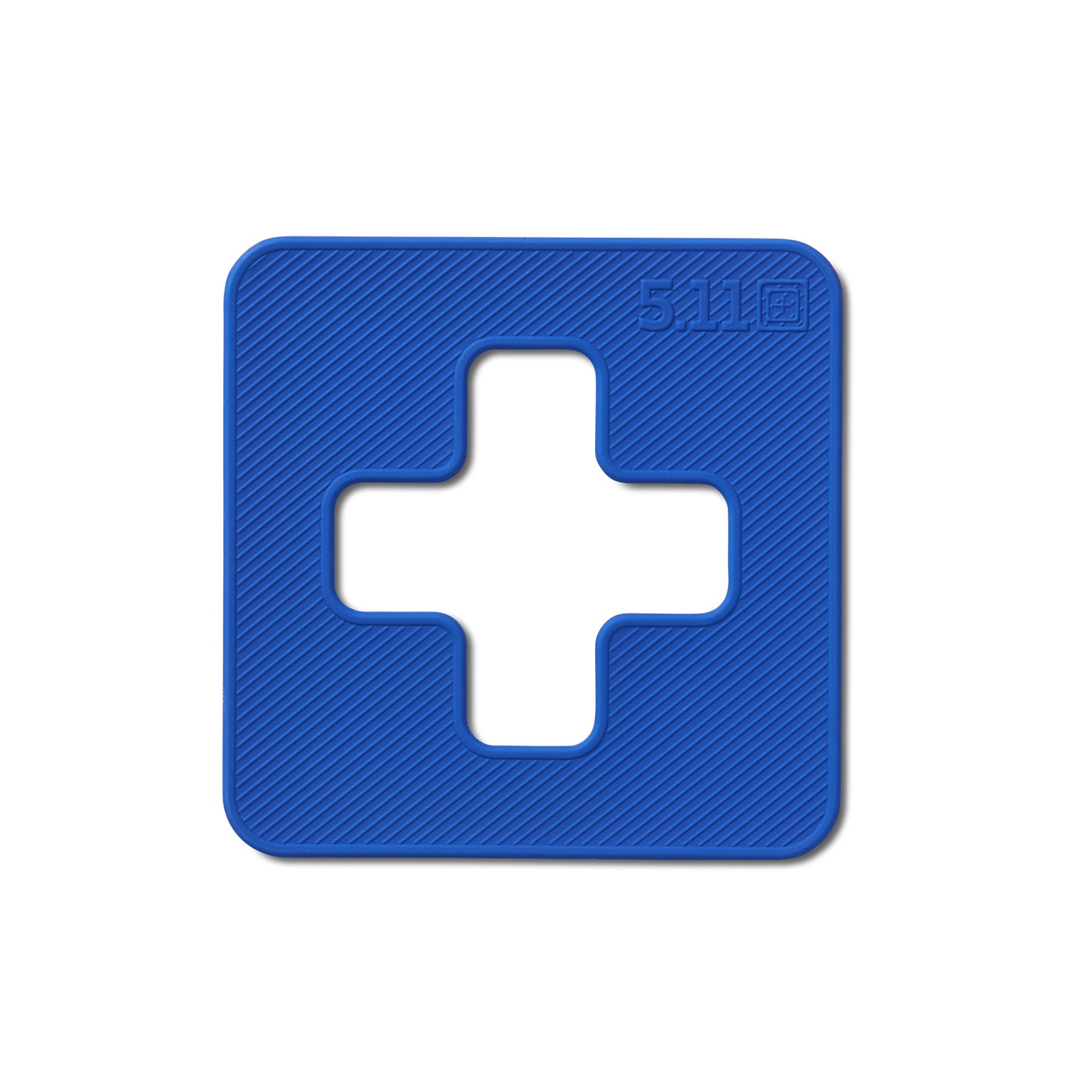 5.11 Med Cross, patch medica in PVC con velcro, toppa quadrata con croce, per identificazione kit di primo soccorso o zaini medici