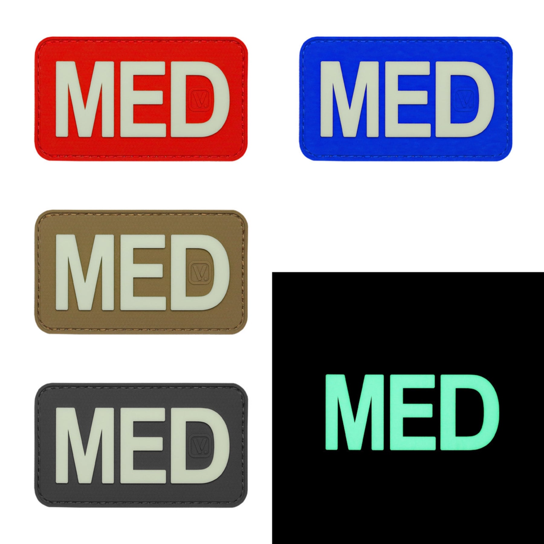Vanquest | MED Medical Patch "Super-Lumen" Glow-In-The-Dark Patch