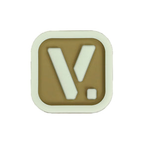 Vanquest |  [V.] Logo "Super-Lumen" Glow-In-The-Dark Patch